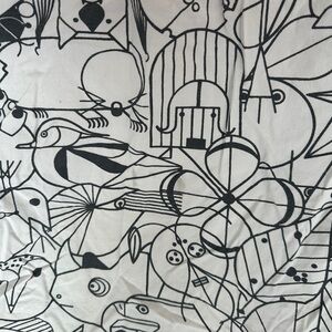 Charlie Harper crib sheet and pillowcase